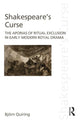 Book cover of: Shakespeare's Curse. By: Björn Quiring