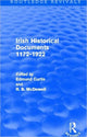 Book cover of: Irish Historical Documents, 1172-1972 (Routledge Revivals). By: Edmund Curtis