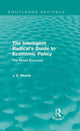 Book cover of: Intelligent Radical's Guide to Economic Policy (Routledge Revivals). By: James E. Meade