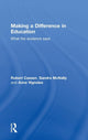 Book cover of: Making a Difference in Education. By: Robert Cassen
