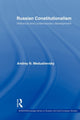 Book cover of: Russian Constitutionalism. By: Andrei Medushevsky