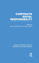 Book cover of: Corporate Social Responsibility. By: Jean-Pascal Gond