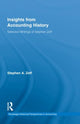 Book cover of: Insights from Accounting History. By: Stephen A. Zeff