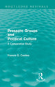 Book cover of: Pressure Groups and Political Culture (Routledge Revivals)