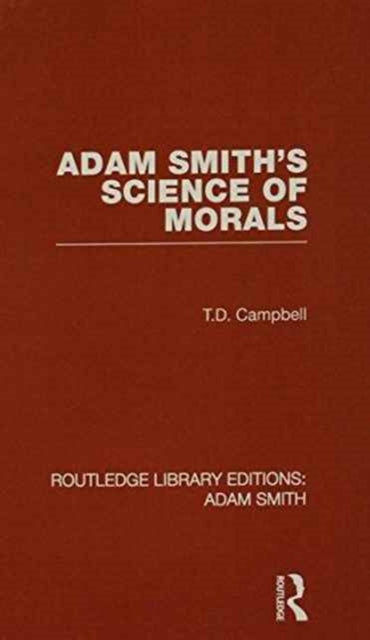 Book cover of: RLE: Adam Smith: 5-Volume Set