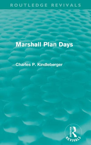 Marshall Plan Days (Routledge Revivals)