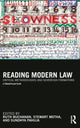 Book cover of: Reading Modern Law. By: Ruth Margaret Buchanan