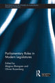 Book cover of: Parliamentary Roles in Modern Legislatures. By: Magnus Blomgren