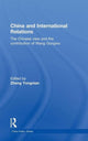 Book cover of: China and International Relations