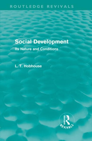 Social Development (Routledge Revivals)