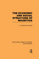 Book cover of: Economic and Social Structure of Mauritius. By: James E. Meade