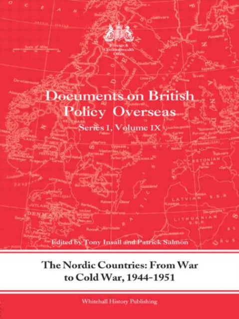 Book cover of: Nordic Countries: From War to Cold War, 1944-51. By: Tony Insall