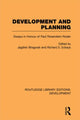 Book cover of: Development and Planning. By: Jagdish Bhagwati