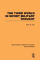 Book cover of: Third World in Soviet Military Thought. By: Mark Katz