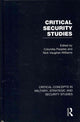 Book cover of: Critical Security Studies. By: Nick Vaughan-Williams