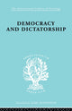 Book cover of: Democracy and Dictatorship. By: Zevedei Barbu