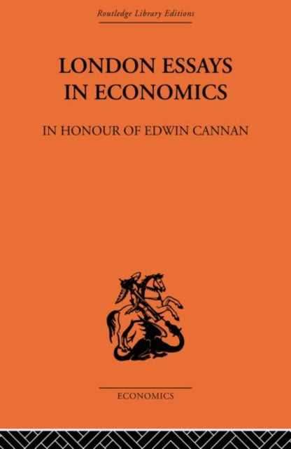 Book cover of: London Essays in Economics: In Honour of Edwin Cannan. By: Hugh Dalton
