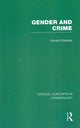 Book cover of: Gender and Crime. By: Sandra Walklate