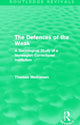 Book cover of: Defences of the Weak (Routledge Revivals). By: Thomas Mathiesen