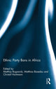 Book cover of: Ethnic Party Bans in Africa