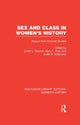 Book cover of: Sex and Class in Women's History. By: Judith L. Newton