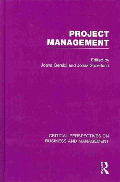 Book cover of: Project Management. By: Joana G. Geraldi