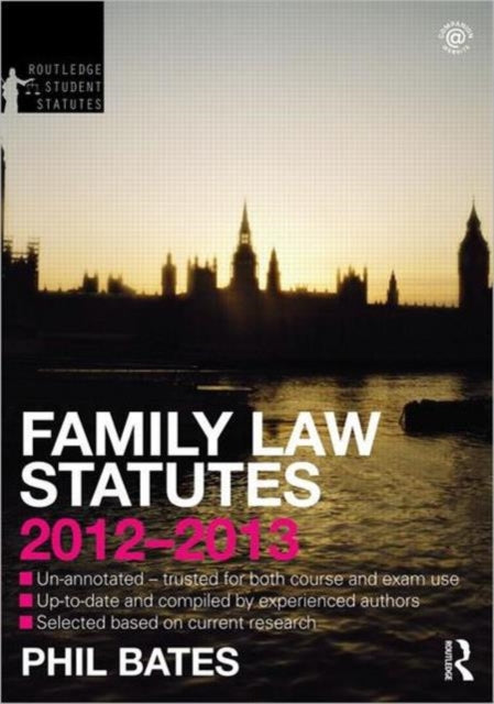 Book cover of: Family Law Statutes