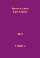 Book cover of: EGLR 2012 Volume 2. By: Hazel Marshall
