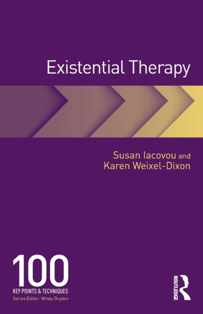 Book cover of: Existential Therapy. By: Susan Iacovou