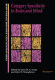 Book cover of: Category Specificity in Brain and Mind. By: Emer Forde