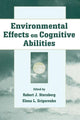 Book cover of: Environmental Effects on Cognitive Abilities. By: Robert J. Sternberg