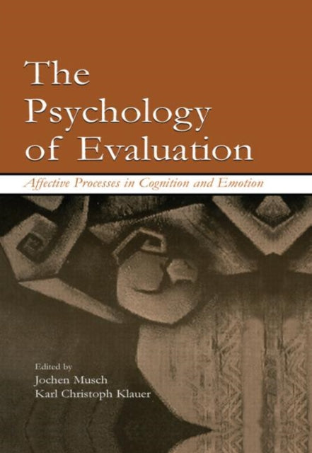 Book cover of: Psychology of Evaluation. By: Jochen Musch