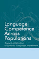Book cover of: Language Competence Across Populations. By: Yonata Levy