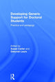 Book cover of: Developing Generic Support for Doctoral Students. By: Susan Carter