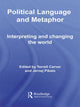Book cover of: Political Language and Metaphor. By: Terrell Carver
