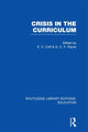 Book cover of: Crisis in the Curriculum