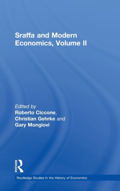 Book cover of: Sraffa and Modern Economics, Volume II. By: Roberto Ciccone