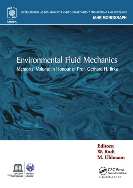 Book cover of: Environmental Fluid Mechanics. By: Gerhard H. Jirka