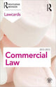 Book cover of: Commercial Lawcards 2012-2013