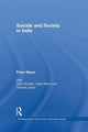 Book cover of: Suicide and Society in India. By: Peter Mayer