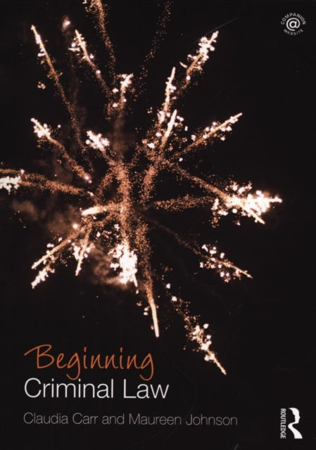 Book cover of: Beginning Criminal Law