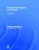 Book cover of: Fundamental Building Technology. By: Andrew J. Charlett