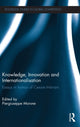 Book cover of: Knowledge, Innovation and Internationalisation. By: Piergiuseppe Morone