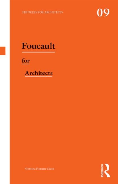 Book cover of: Foucault for Architects
