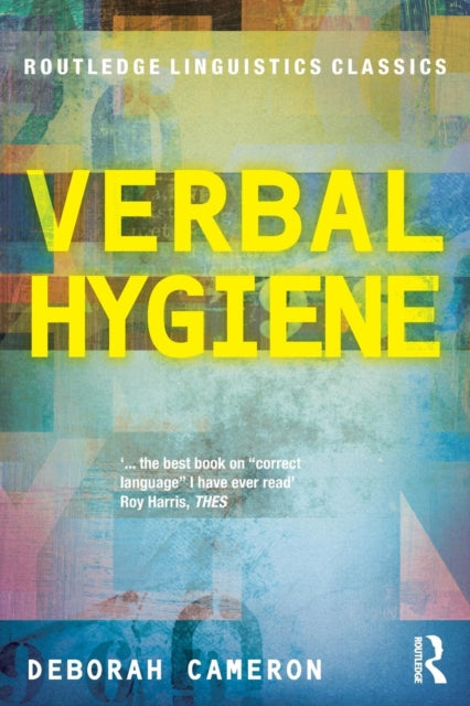 Book cover of: Verbal Hygiene. By: Deborah Cameron