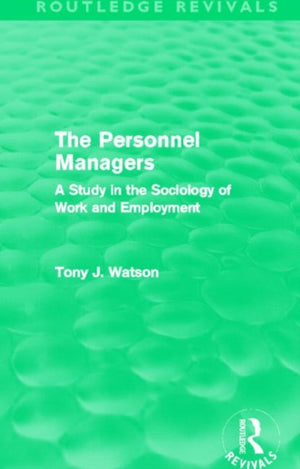Personnel Managers (Routledge Revivals)