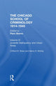 Book cover of: CHICAGO SCHOOL CRIMINOLOGY Volume 6. By: Piers Bierne