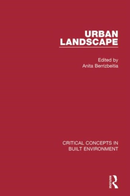 Book cover of: Urban Landscape. By: Anita Berrizbeitia
