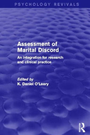 Assessment of Marital Discord (Psychology Revivals)