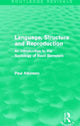 Book cover of: Language, Structure and Reproduction (Routledge Revivals). By: Paul Atkinson
